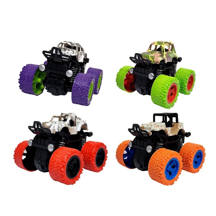 Carro Monster Racing Gt Juguete Coleccion X 4 Unidades