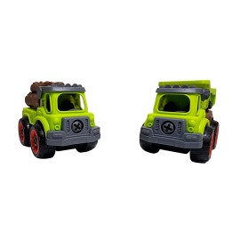 Carro Transporte Juguete Armable Interactivo Didactico X 2un