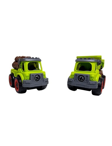 Carro Transporte Juguete Armable Interactivo Didactico X 2un