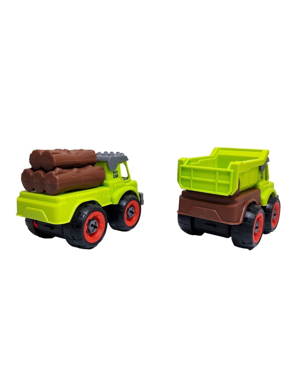 Carro Transporte Juguete Armable Interactivo Didactico X 2un