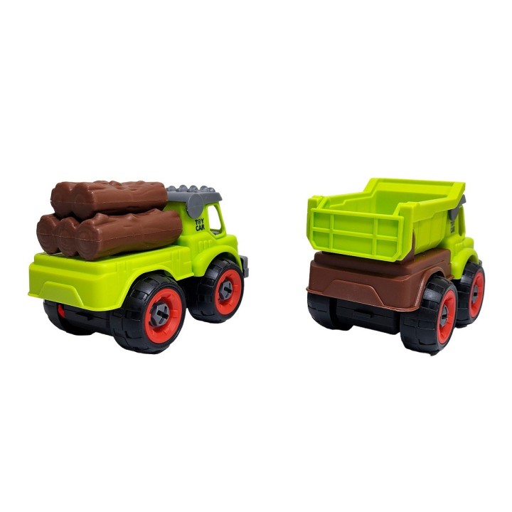 Carro Transporte Juguete Armable Interactivo Didactico X 2un