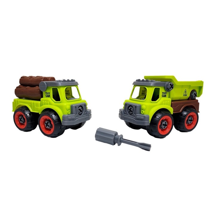 Carro Transporte Juguete Armable Interactivo Didactico X 2un
