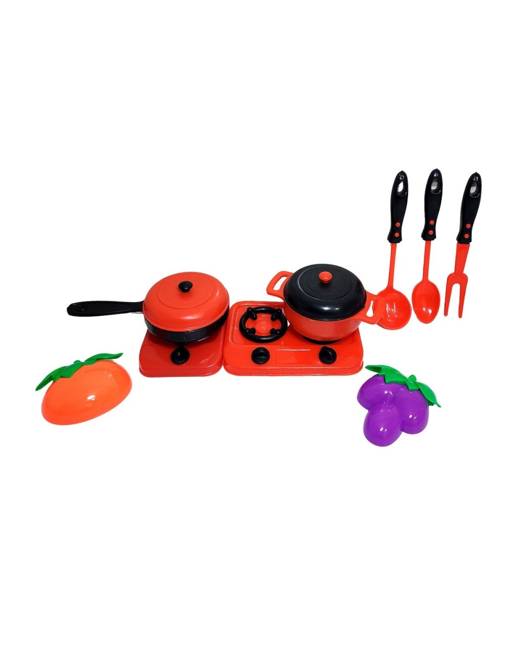 Cocina De Juguete Utencilios Verduras Interactivo Unisex