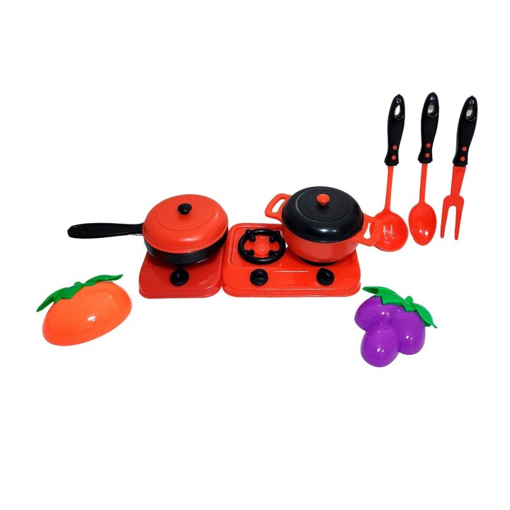 Cocina De Juguete Utencilios Verduras Interactivo Unisex