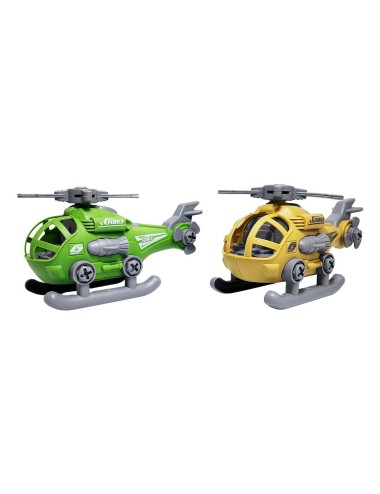Helicoptero Juguete Armable Interactivo Didactico X 2 Un