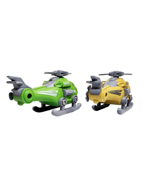 Helicoptero Juguete Armable Interactivo Didactico X 2 Un