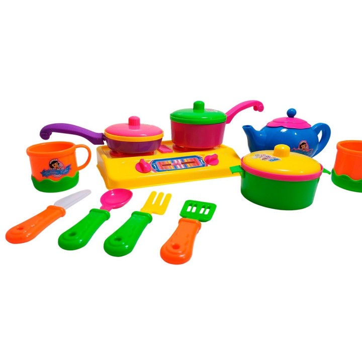 Maleta Cocina Juguete Utencilios Interactiva Niñas Didactico