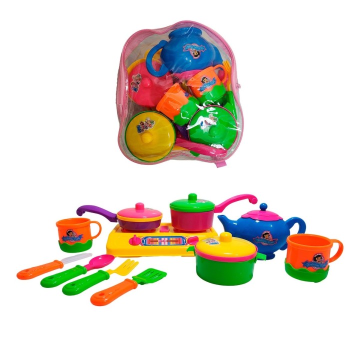 Maleta Cocina Juguete Utencilios Interactiva Niñas Didactico