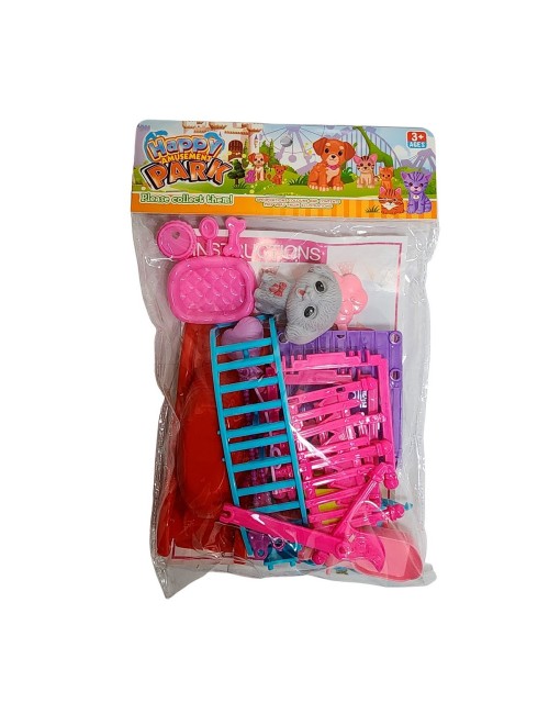 Parque Para Mascota De Juguete Interactivo Didactico Niñas