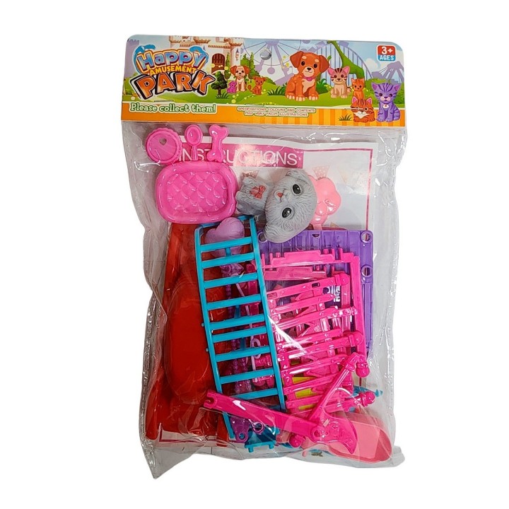 Parque Para Mascota De Juguete Interactivo Didactico Niñas