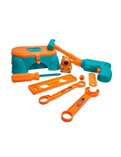 Set Herramienta Silla Kit Taladro Juguete Capibara Unisex