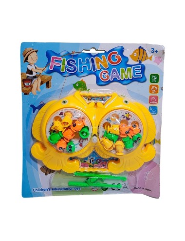Juego De Pesca Iman Juguete Giratorio Infantil Peces Fishing