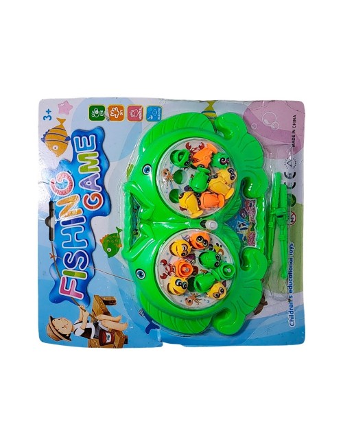 Juego De Pesca Iman Juguete Giratorio Infantil Peces Fishing