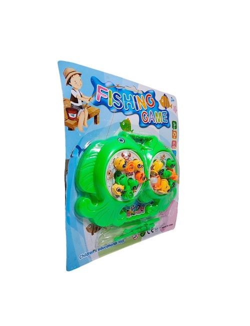 Juego De Pesca Iman Juguete Giratorio Infantil Peces Fishing
