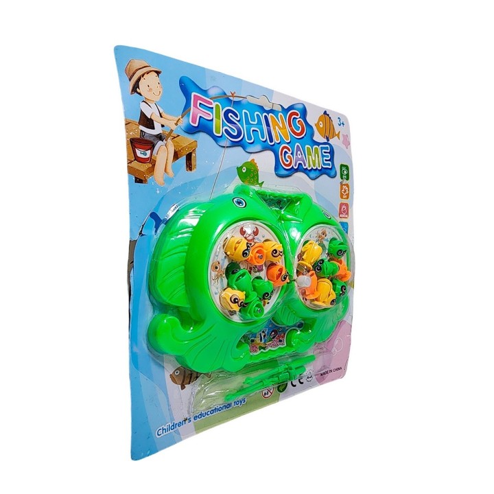 Juego De Pesca Iman Juguete Giratorio Infantil Peces Fishing