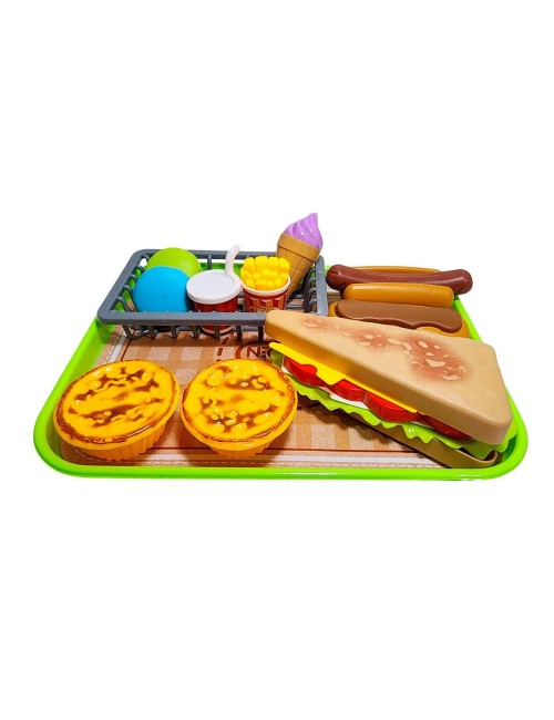 Mini Restaurante Comida Rapida Juguete Comida Interactivo