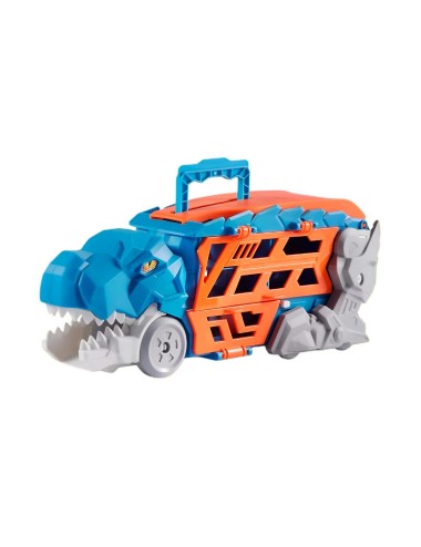 Pista Dinosaurio Dino truck catapulta