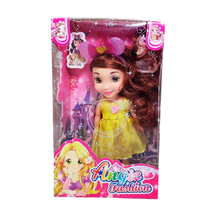 Muñeca Princesa Con Moño Juguete Interactivo