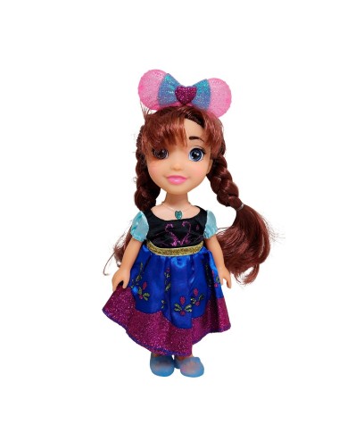 Muñeca Princesa Con Moño Juguete Interactivo