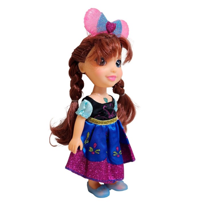 Muñeca Princesa Con Moño Juguete Interactivo
