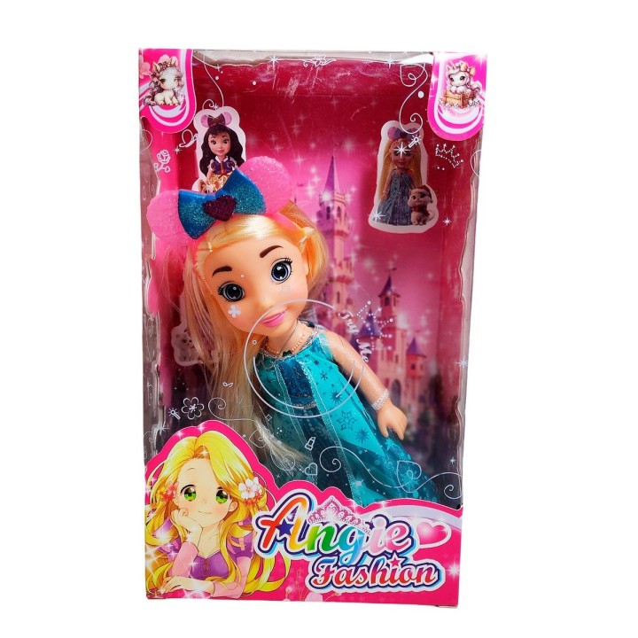 Muñeca Princesa Con Moño Juguete Interactivo