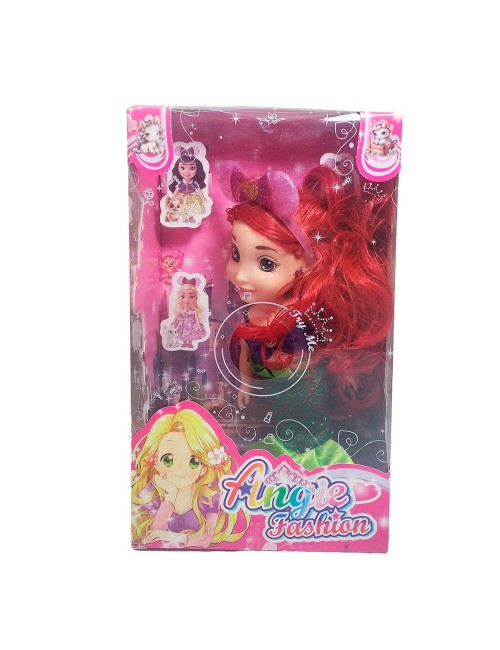 Muñeca Princesa Con Moño Juguete Interactivo