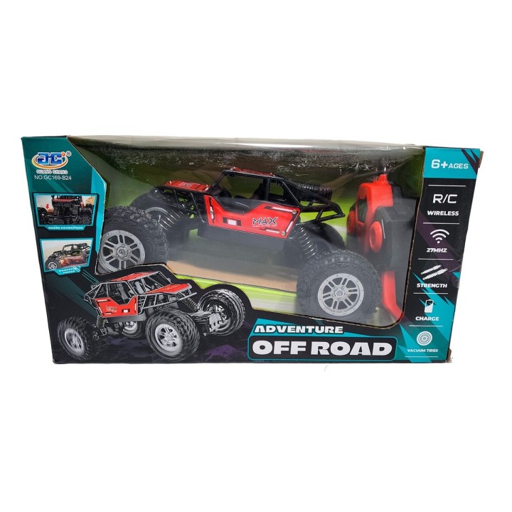 Carro Buggy Monster Racing Gt Recargable Control Remoto