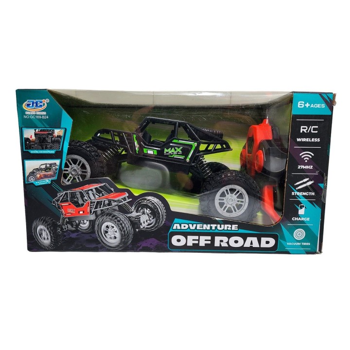 Carro Buggy Monster Racing Gt Recargable Control Remoto