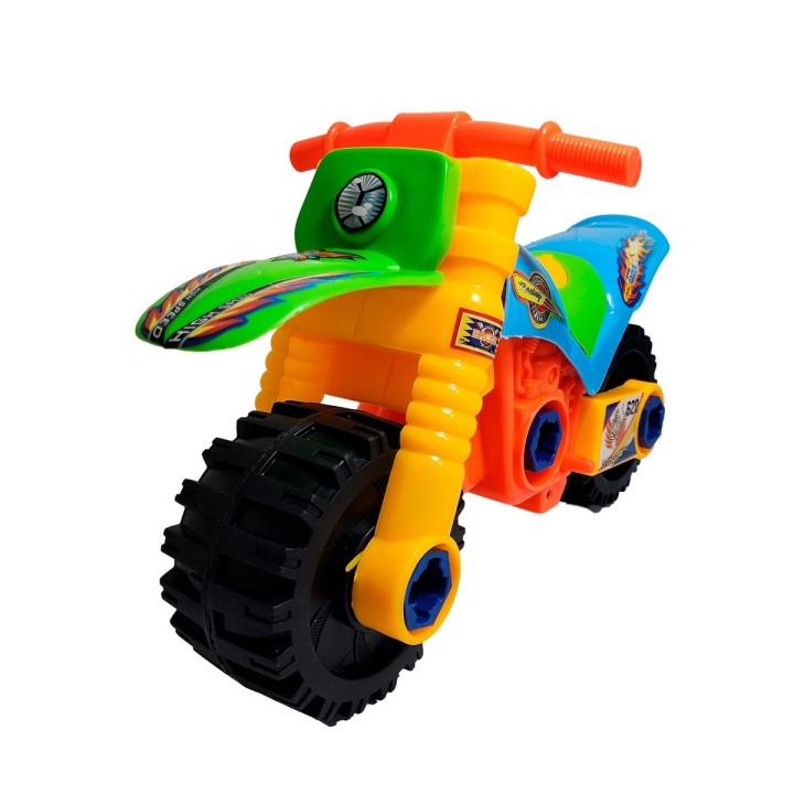 Moto Motocicleta Armable Juguete Didactico Interactivo
