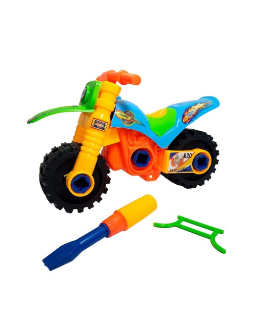 Moto Motocicleta Armable Juguete Didactico Interactivo