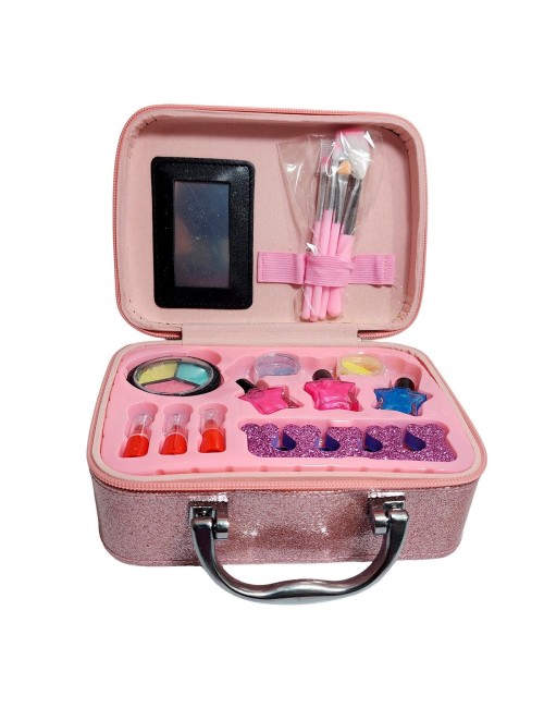 Maleta Kit Maquillaje Capibara Niñas Juguete Esmaltes