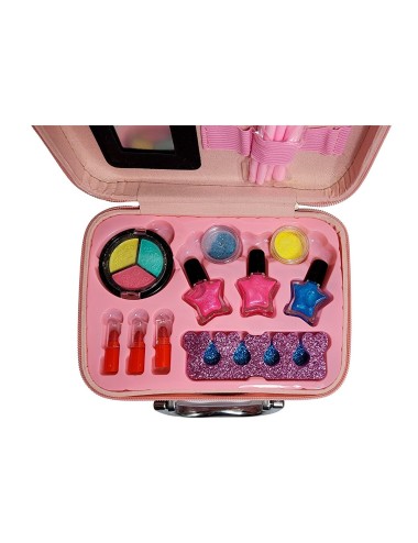 Maleta Kit Maquillaje Capibara Niñas Juguete Esmaltes