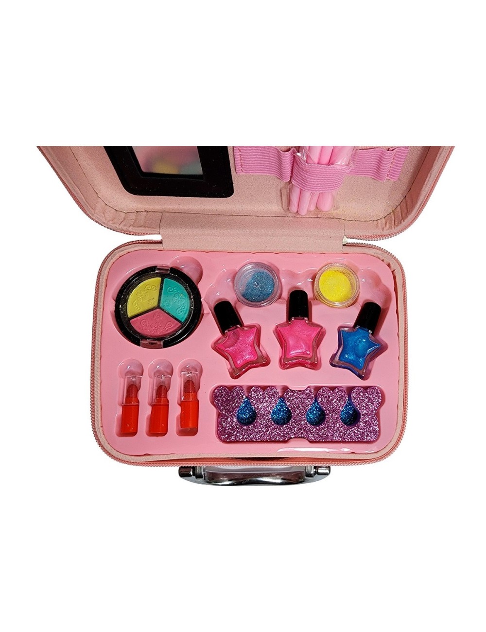 Maleta Kit Maquillaje Capibara Niñas Juguete Esmaltes