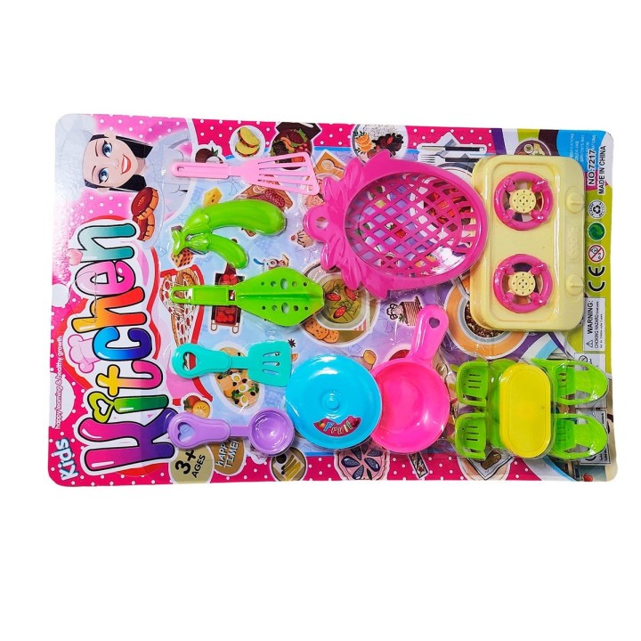 Juguete Cocina Utencilios Didactico Kitchen Juego De Rol