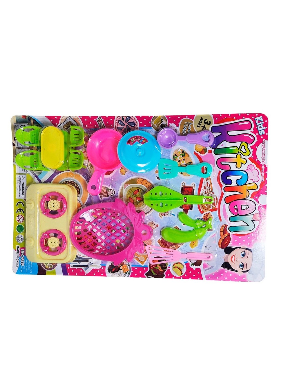 Juguete Cocina Utencilios Didactico Kitchen Juego De Rol