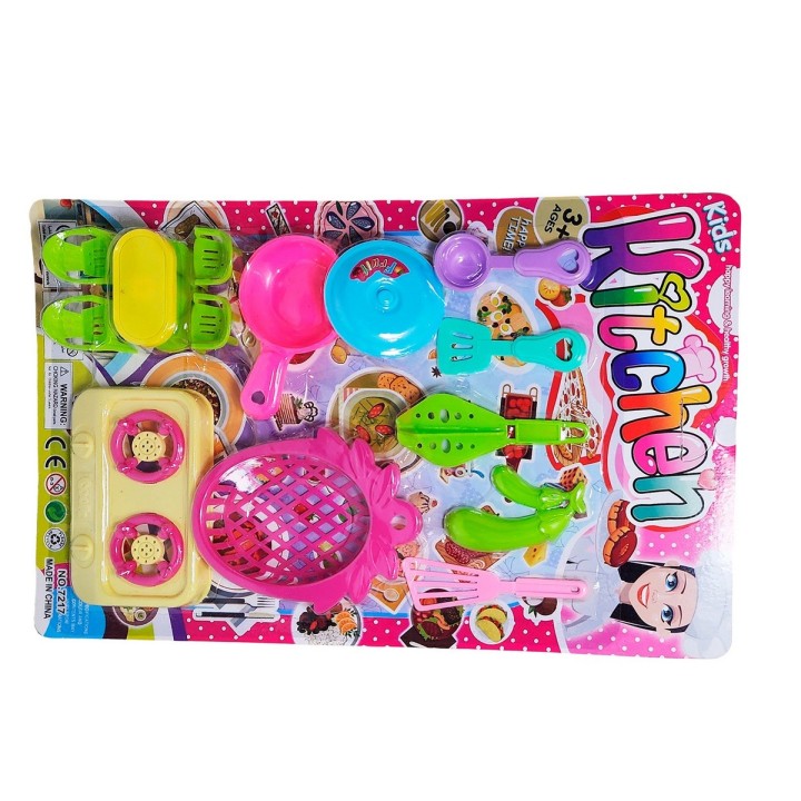 Juguete Cocina Utencilios Didactico Kitchen Juego De Rol