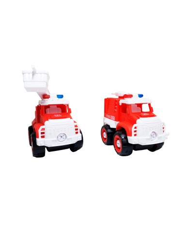 Camion Grua Bomberos Armable Juguete Didactico Interactivo