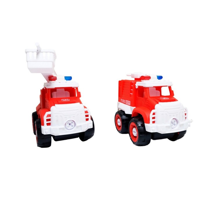 Camion Grua Bomberos Armable Juguete Didactico Interactivo