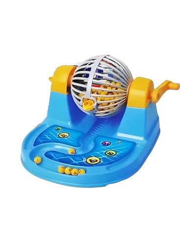 Bingo Lotto Juego De Mesa + Balotera Y Accesorios