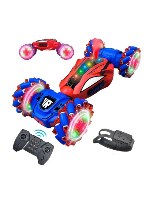 Carro 360 Grados Hombre Araña Recargable Con Control Remoto