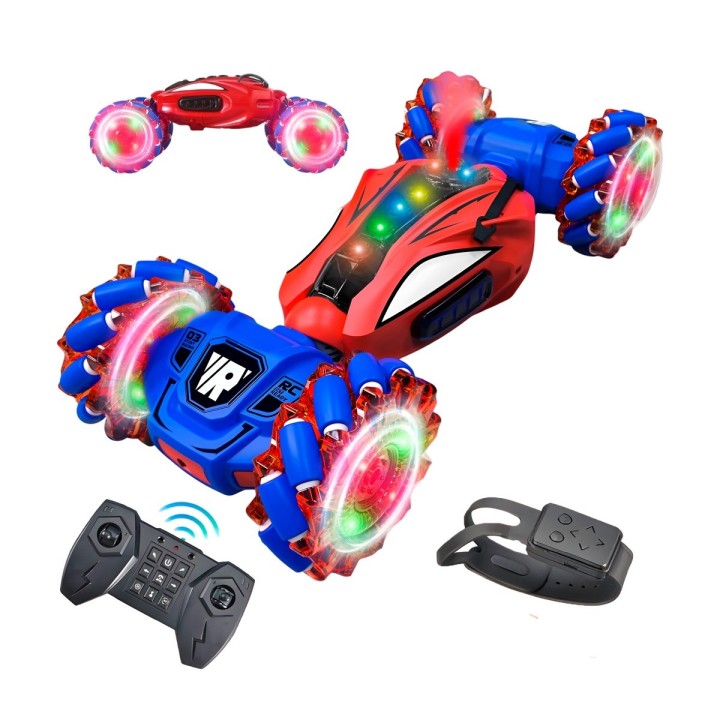 Carro 360 Grados Hombre Araña Recargable Con Control Remoto