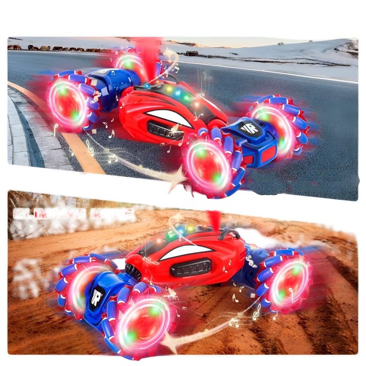 Carro 360 Grados Hombre Araña Recargable Con Control Remoto