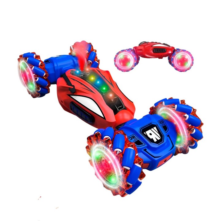 Carro 360 Grados Hombre Araña Recargable Con Control Remoto