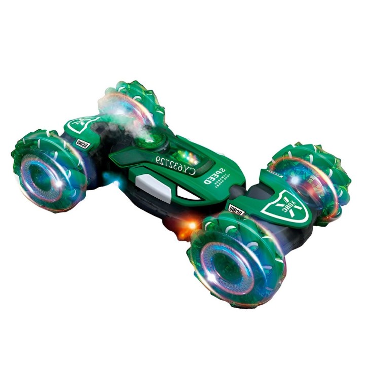 Carro 360 Grados Hulk Recargable Con Control Remoto