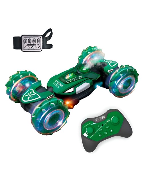 Carro 360 Grados Hulk Recargable Con Control Remoto