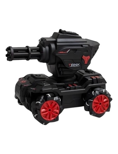 Carro Tanque 360 Grados Recargable Con Control Remoto