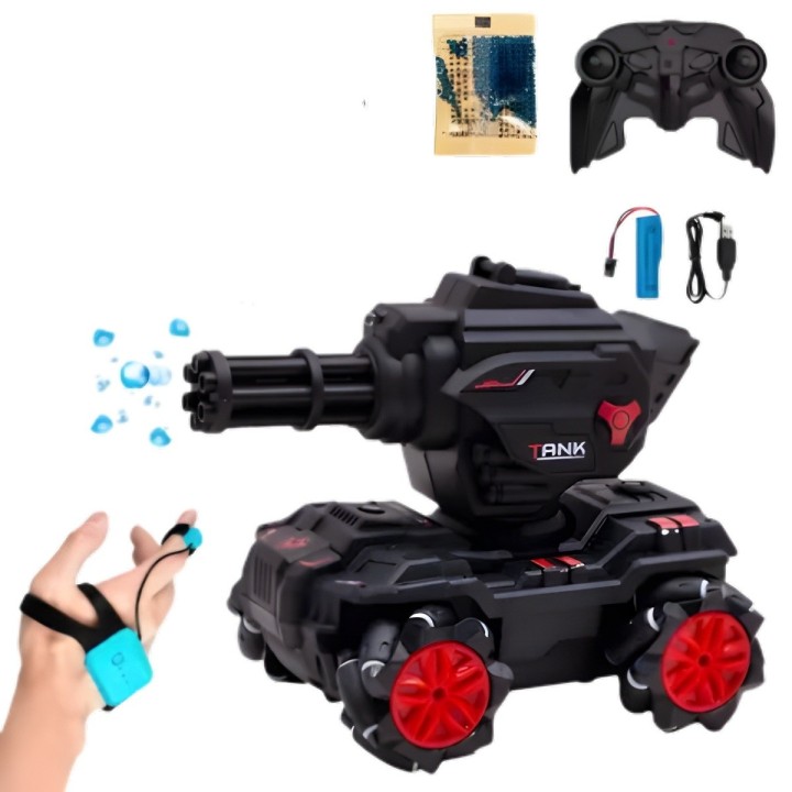Carro Tanque 360 Grados Recargable Con Control Remoto