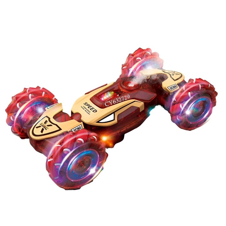 Carro 360 Grados Iron Man Recargable Con Control Remoto
