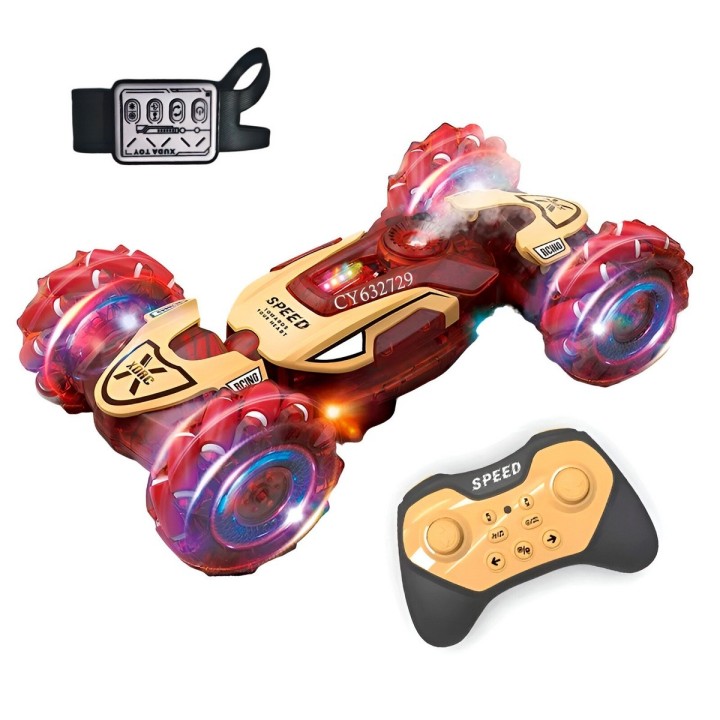 Carro 360 Grados Iron Man Recargable Con Control Remoto