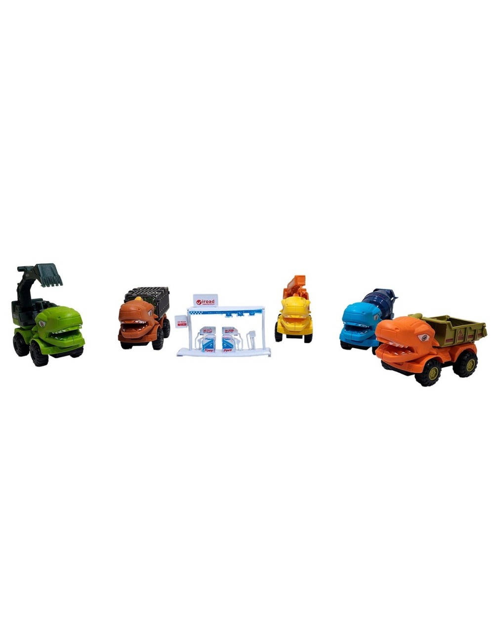 Carro Camiones Construccion Transporte Dinosaurio Jurassic
